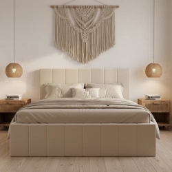 ŁÓŻKO TICEROWANE Z POJEMNIKIEM NA POŚCIEL SENspace 180x200